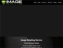 Tablet Screenshot of imagedetailingservice.com